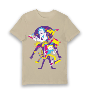 Sand Printed T-shirt Front