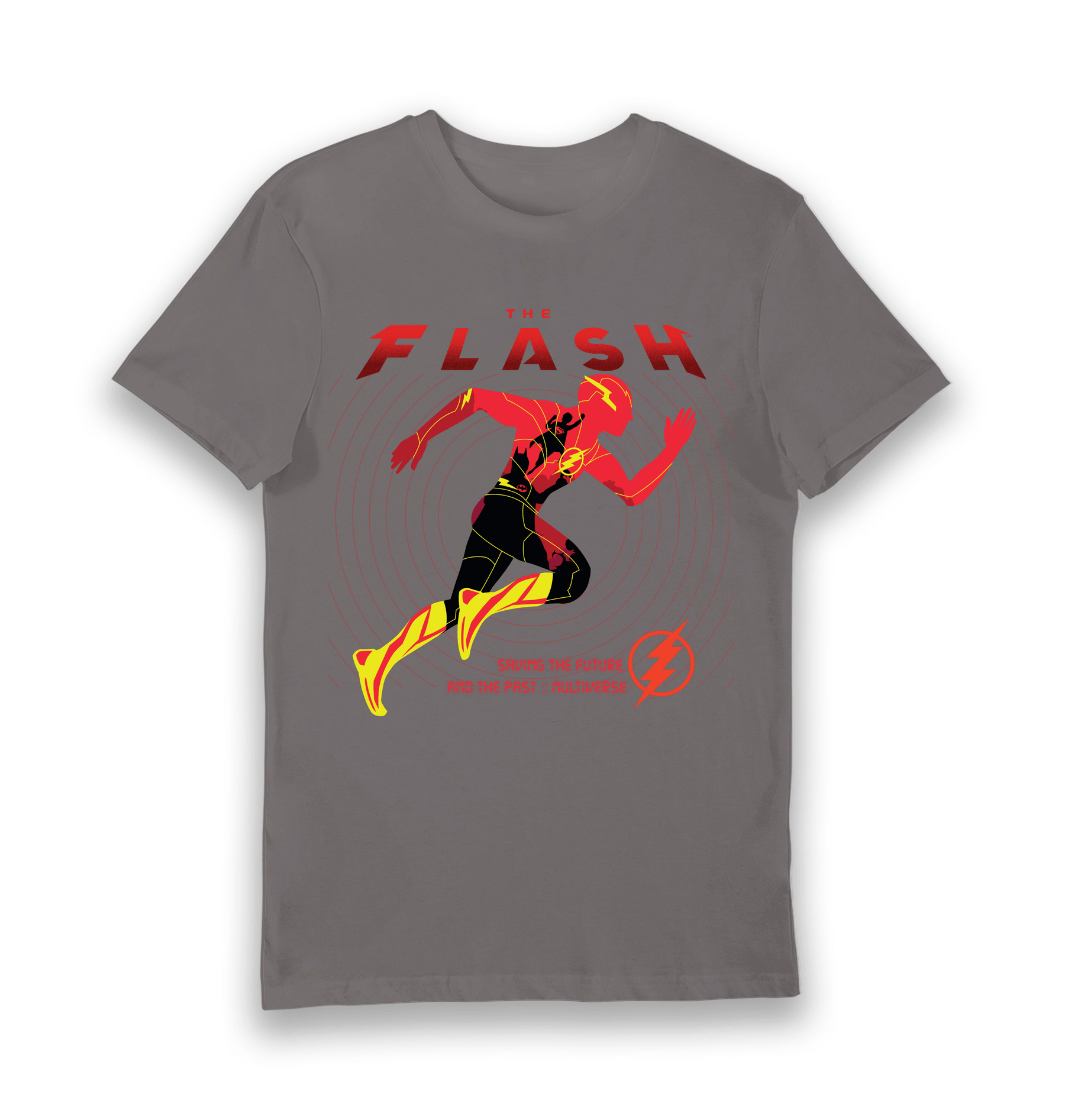 Charcoal Printed T-shirt Front