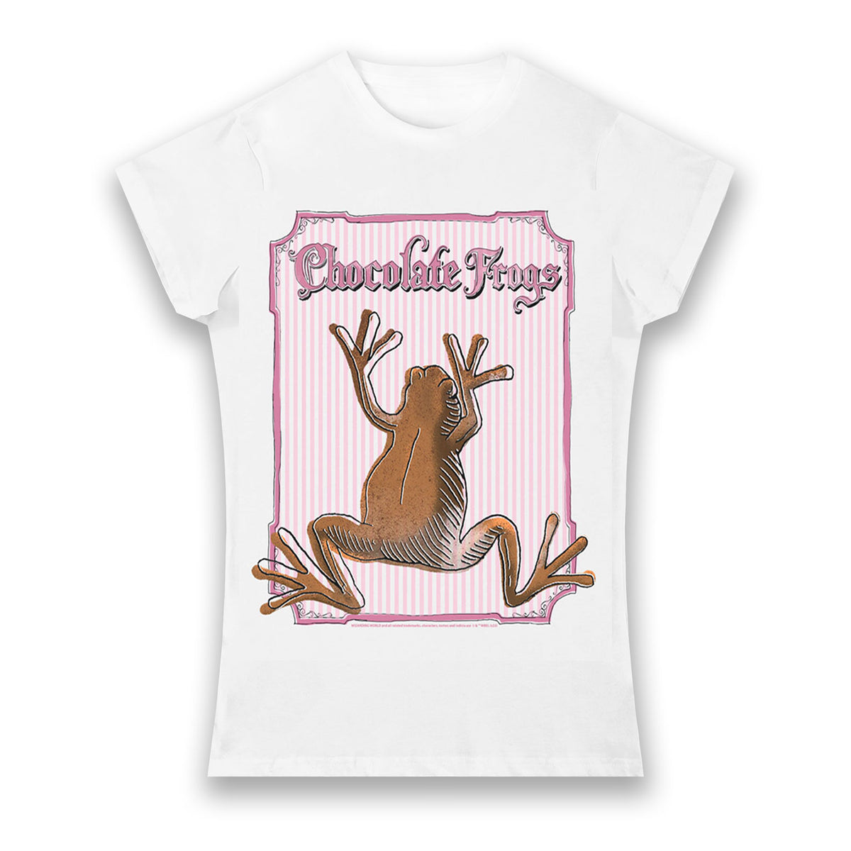Harry Potter Chocolate Frog Ladies Fit T-Shirt