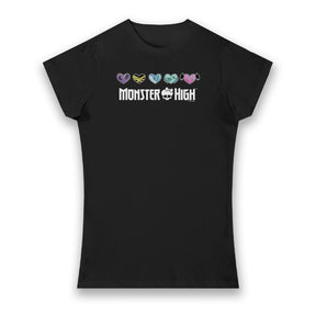 Monster High Hearts Ladies Fit T-Shirt