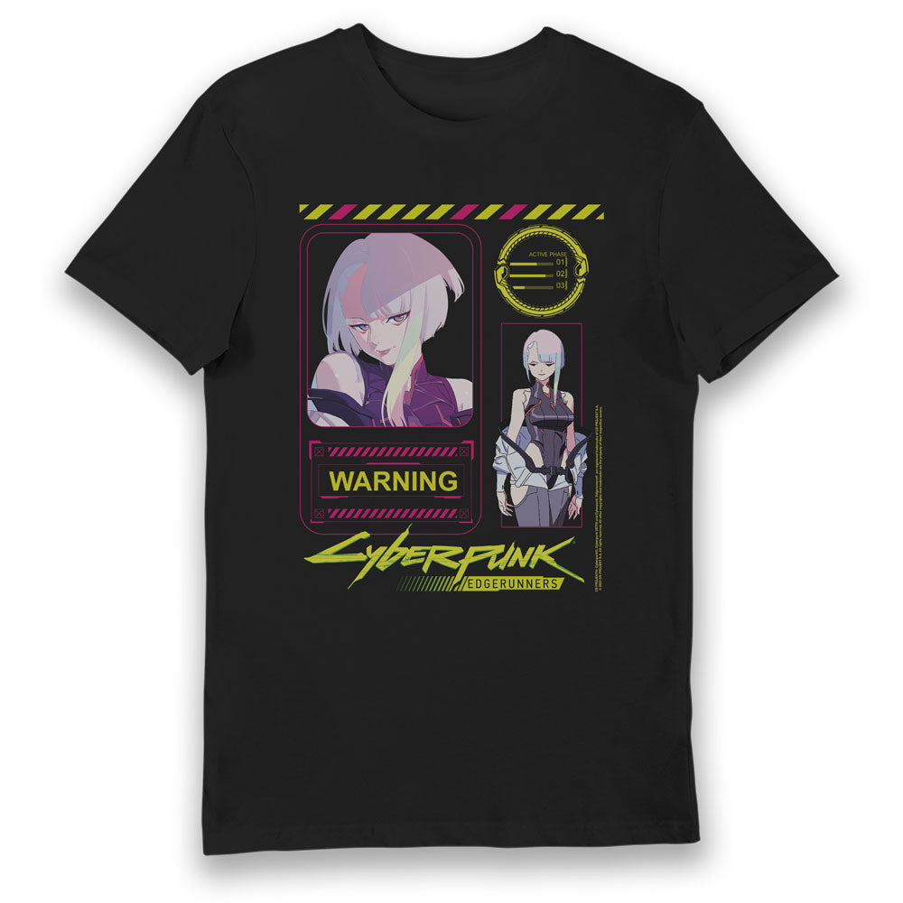 Cyberpunk Edgerunners Lucy Black Adults T-Shirt