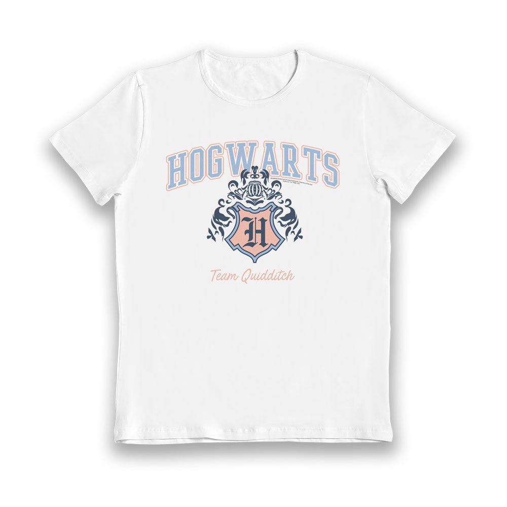 Harry Potter Hogwarts Team Quidditch Adults T-Shirt