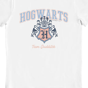 Harry Potter Hogwarts Team Quidditch Adults T-Shirt