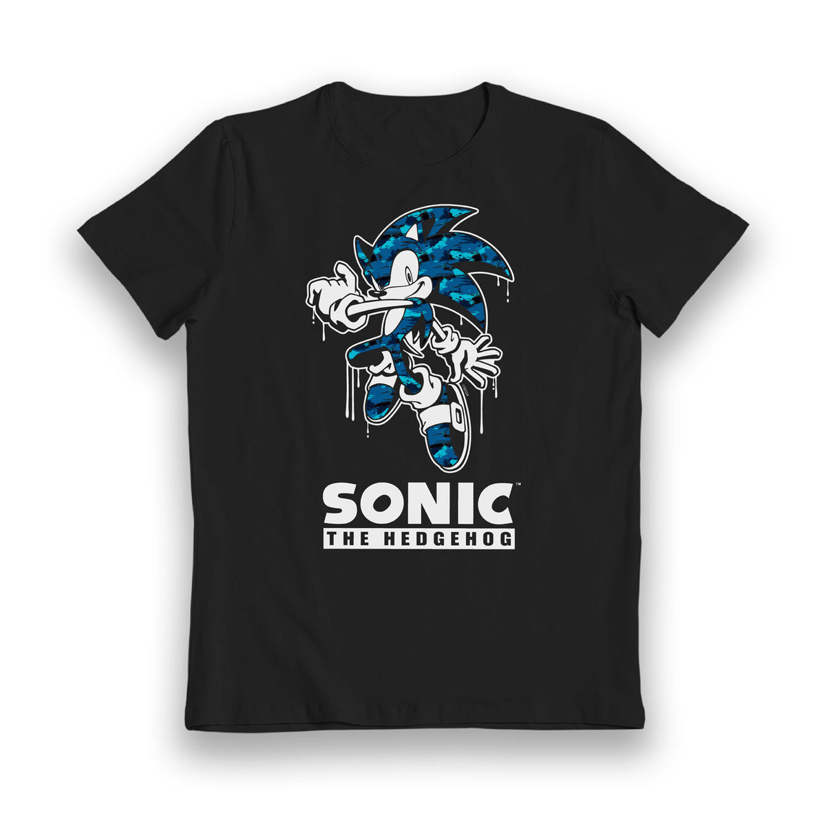 Sonic The Hedgehog Street Art Kids T-Shirt