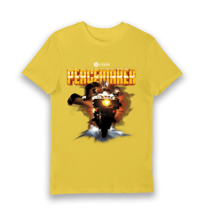 Yellow Printed T-shirt Front