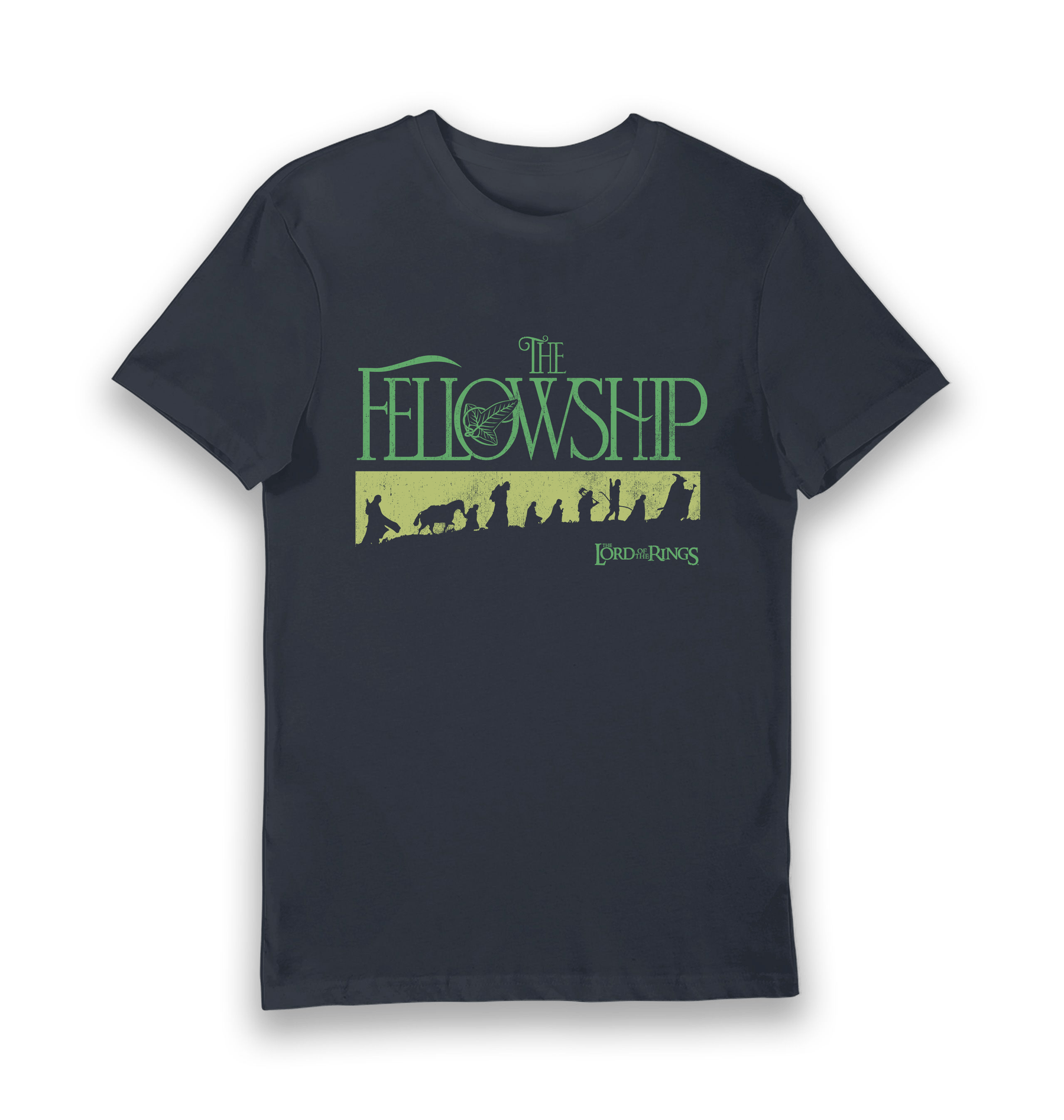 Navy Printed T-shirt Front