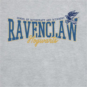 Harry Potter Ravenclaw Collegiate Grey Marl Adults Crew
