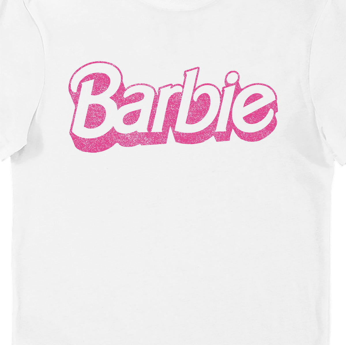 Barbie Distressed Logo Unisex T-Shirt