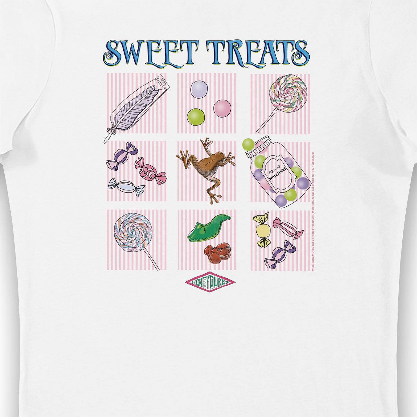 Harry Potter Honeydukes Sweet Treats Ladies Fit T-Shirt