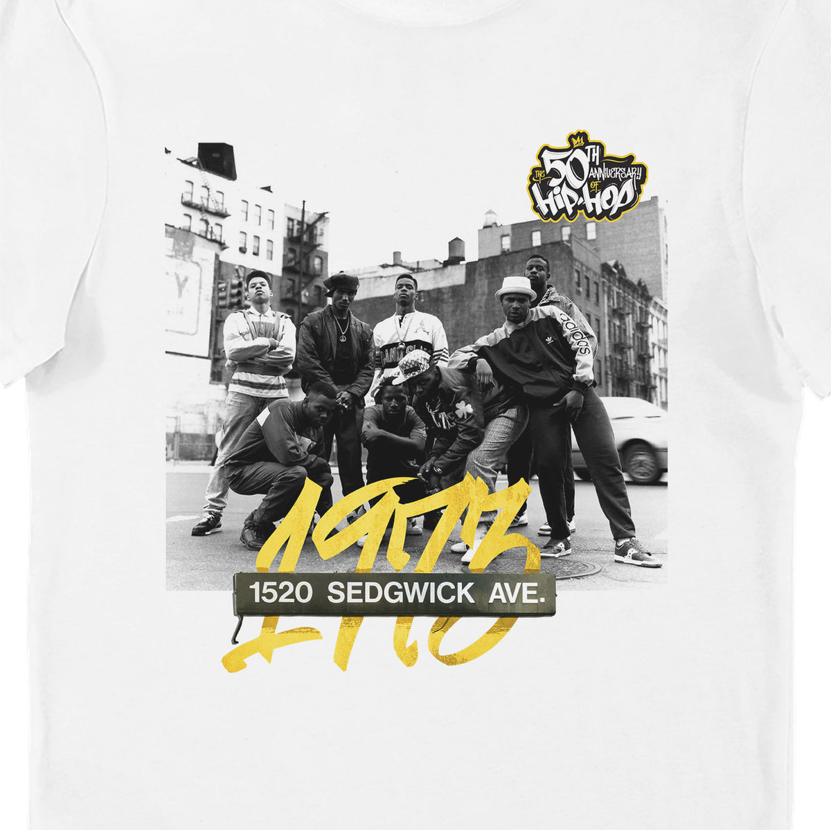 Birth Place Of Hip Hop 50th Anniversary T-Shirt