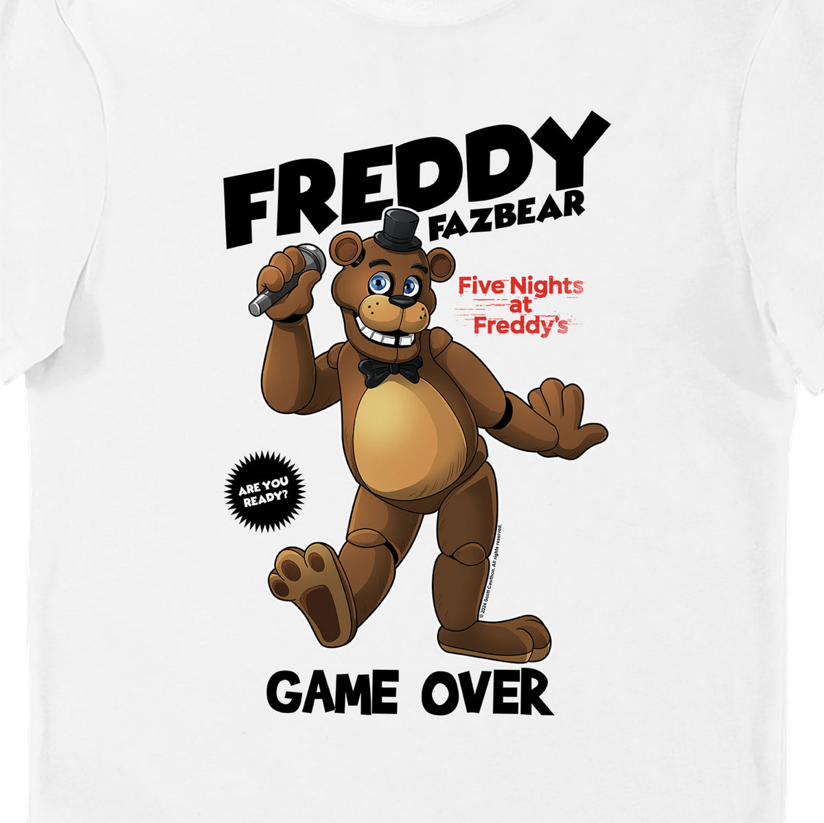 Five Nights At Freddys Game Over T-Shirt