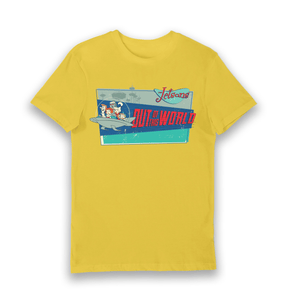 Yellow Printed T-shirt Front