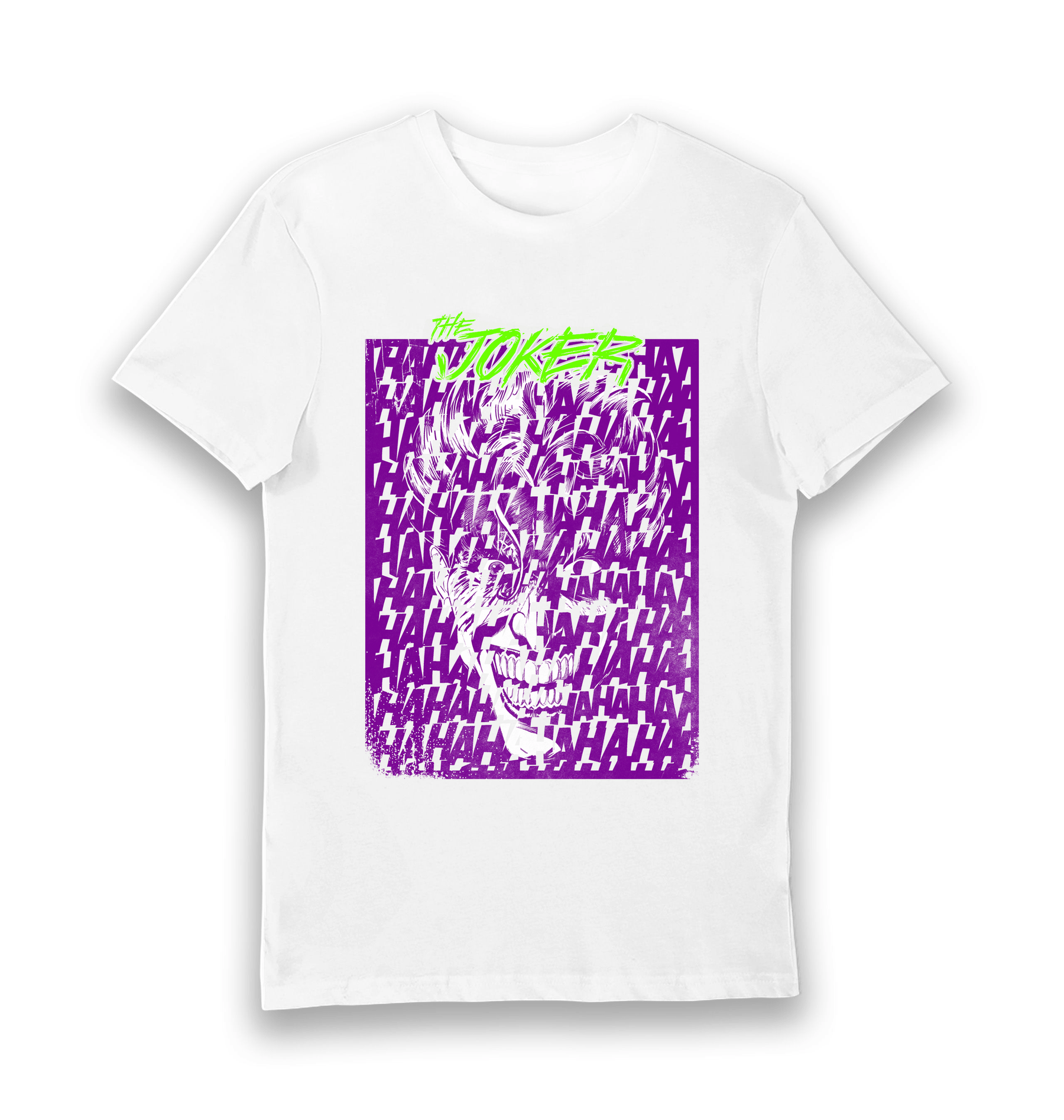 White Printed T-shirt Front