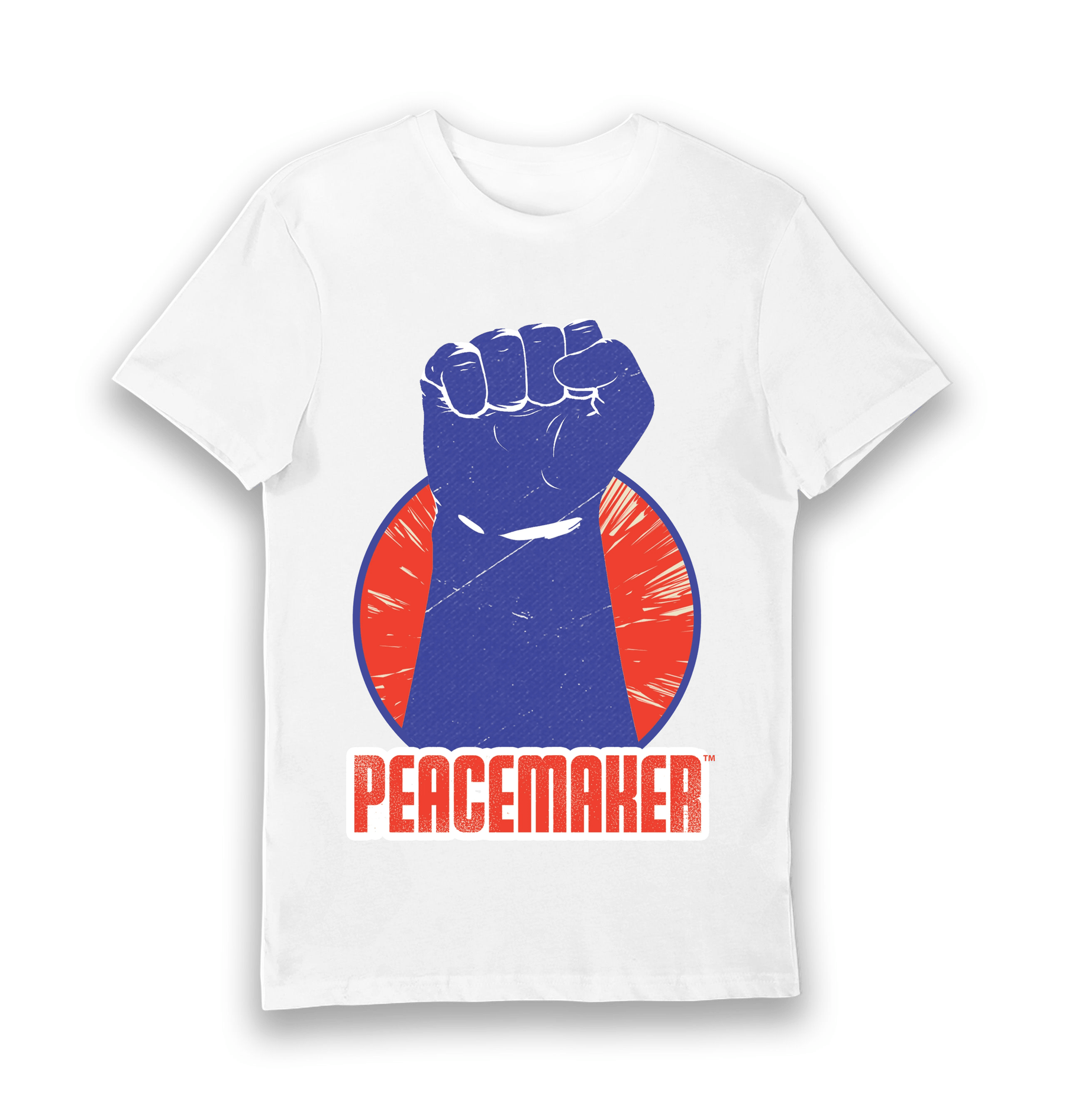White Printed T-shirt Front