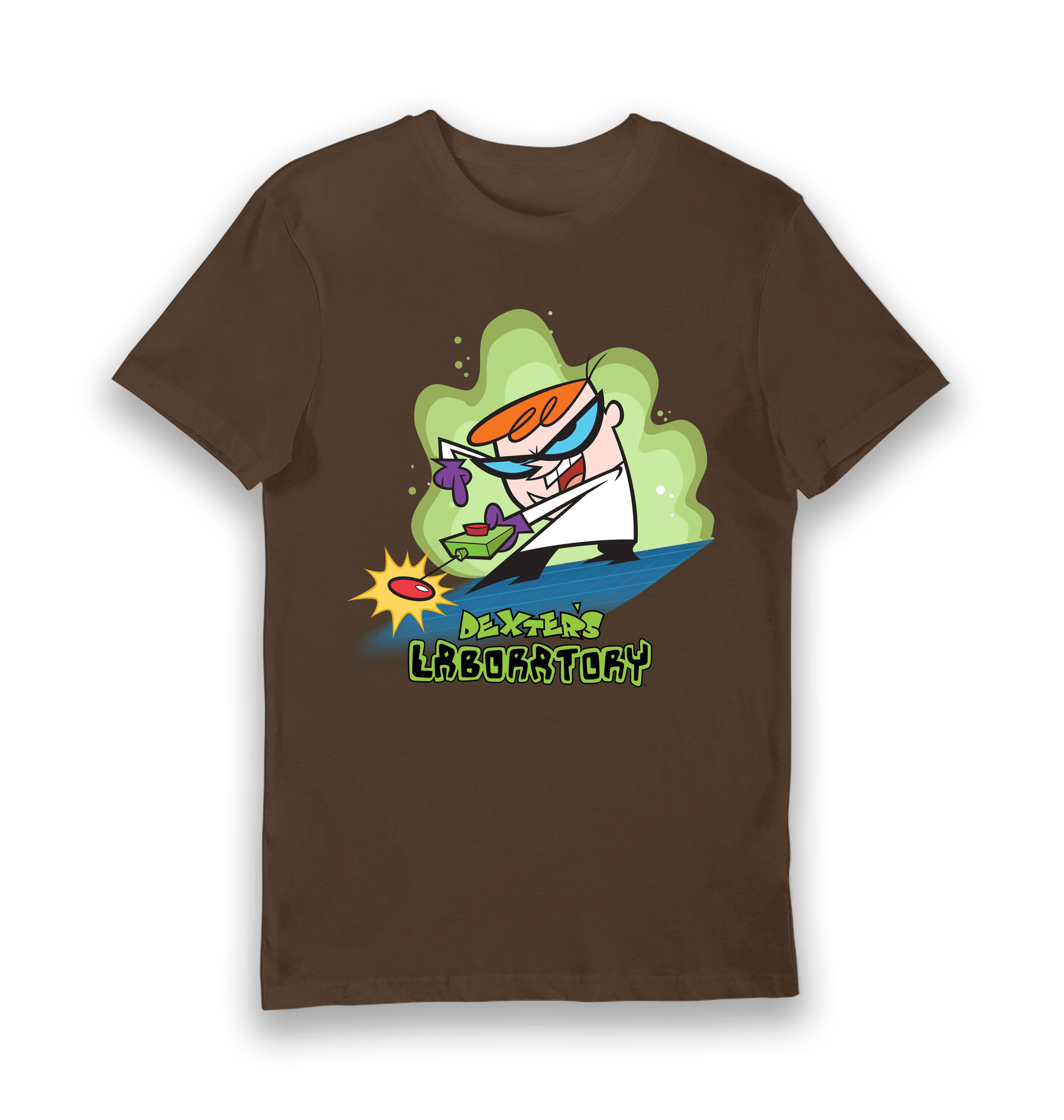 Brown Printed T-shirt Front