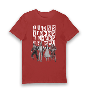 Red Printed T-shirt Front