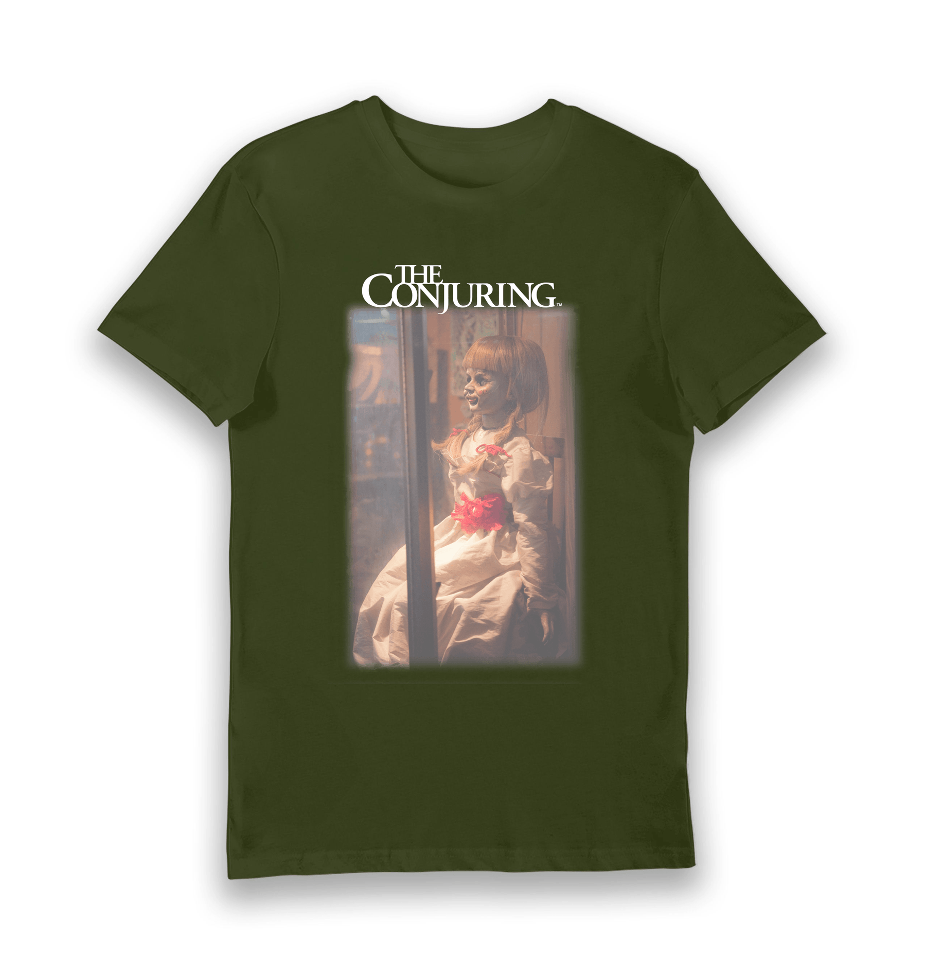 Forest Green Printed T-shirt Front