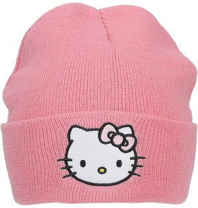Pink Beanie Front