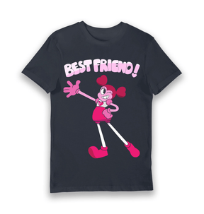 Navy Printed T-shirt Front