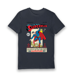 Navy Printed T-shirt Front