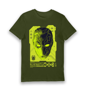 Forest Green Printed T-shirt Front