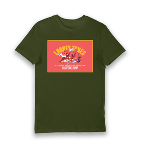 Forest Green Printed T-shirt Front