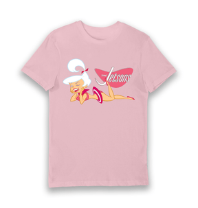 Pink Printed T-shirt Front