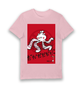 Pink Printed T-shirt Front