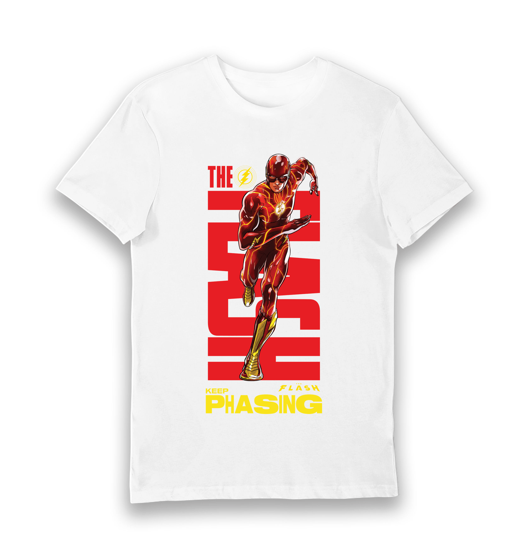 White Printed T-shirt Front