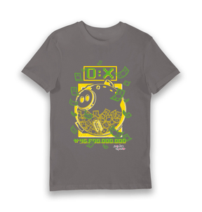 Charcoal Printed T-shirt Front