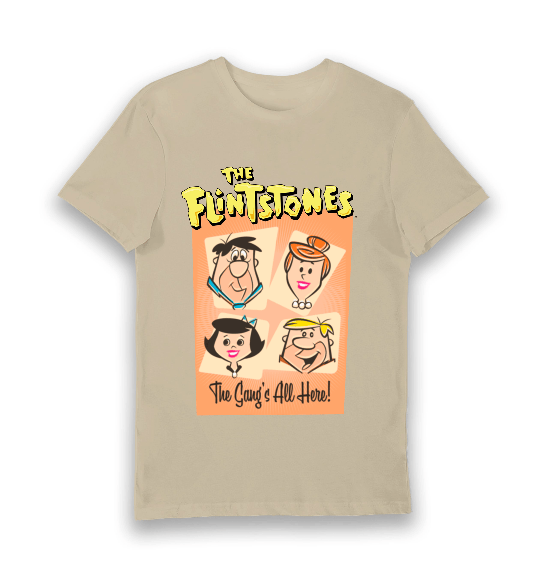 Sand Printed T-shirt Front
