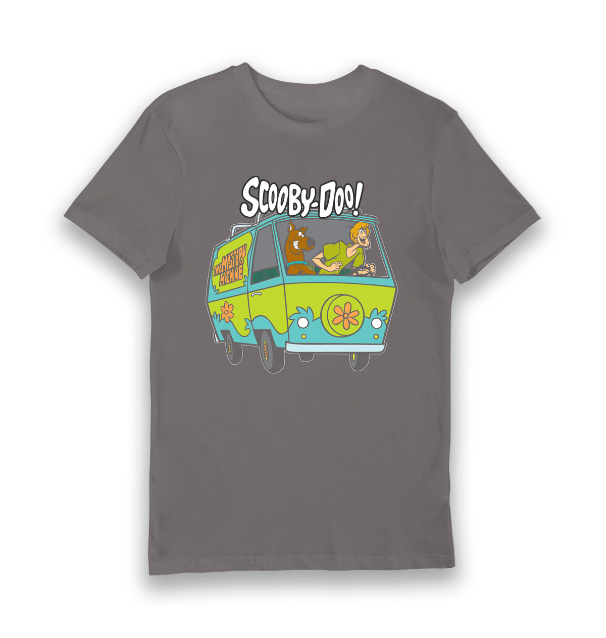 Charcoal Printed T-shirt Front