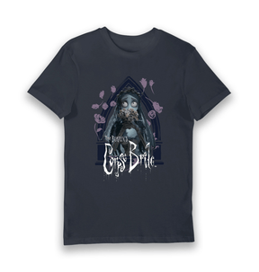Navy Printed T-shirt Front