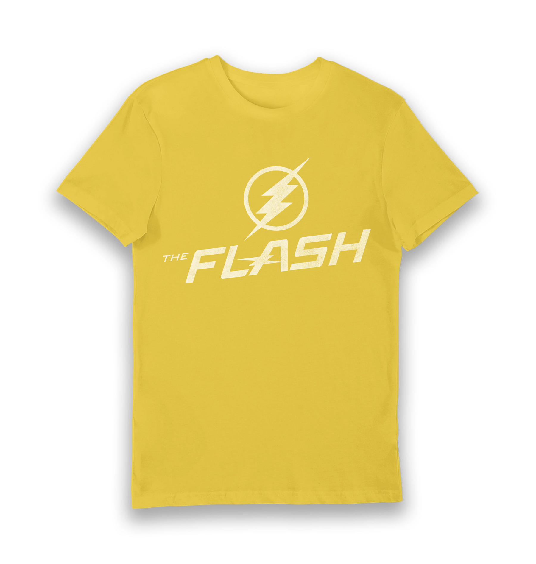 Yellow Printed T-shirt Front