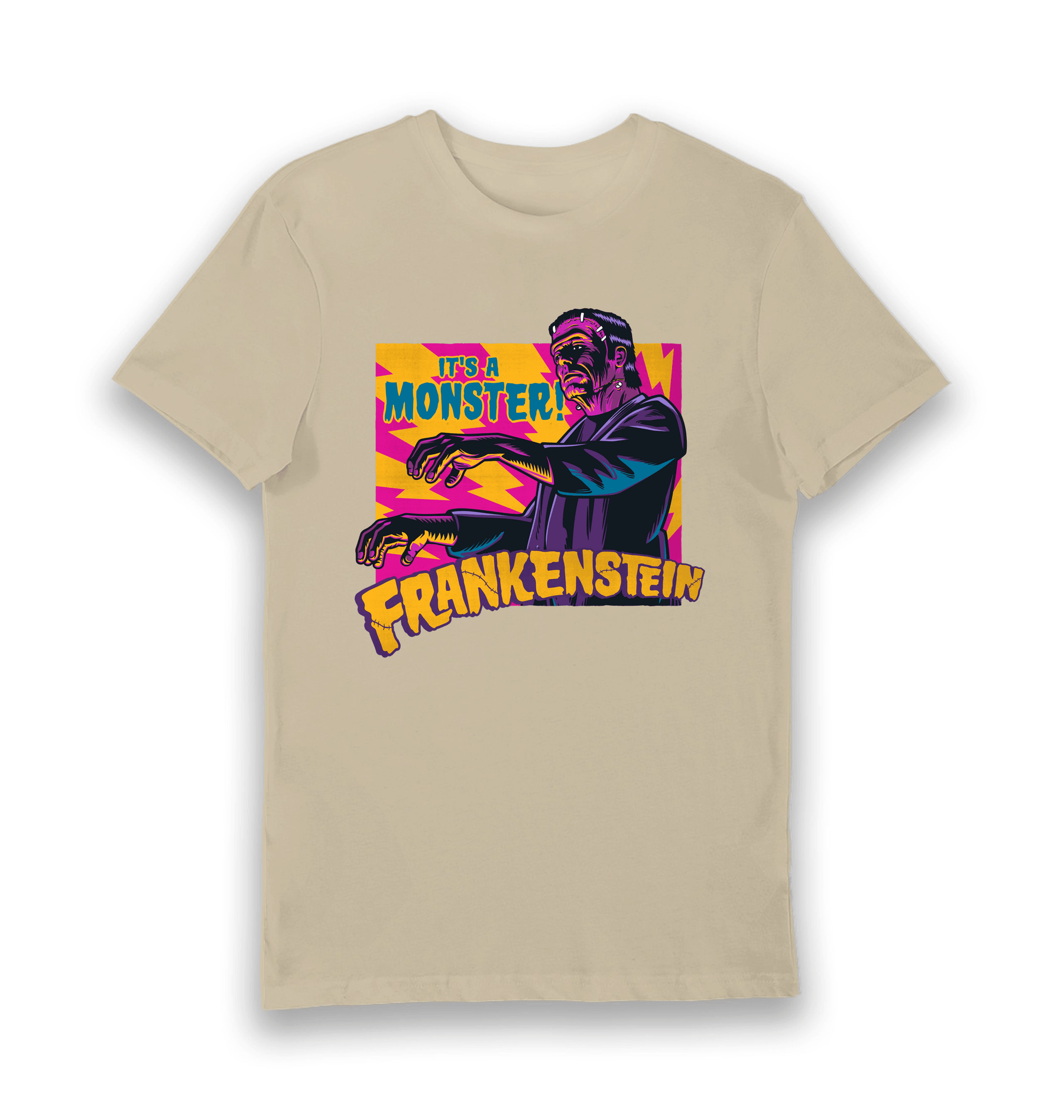 Sand Printed T-shirt Front