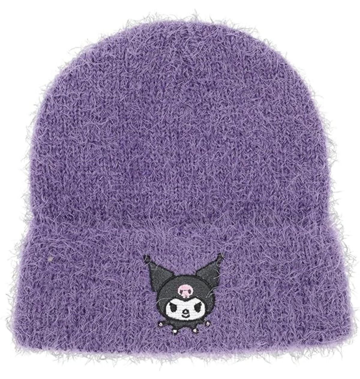 Purple Beanie Front