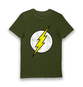 Forest Green Printed T-shirt Front