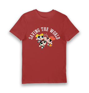 Red Printed T-shirt Front