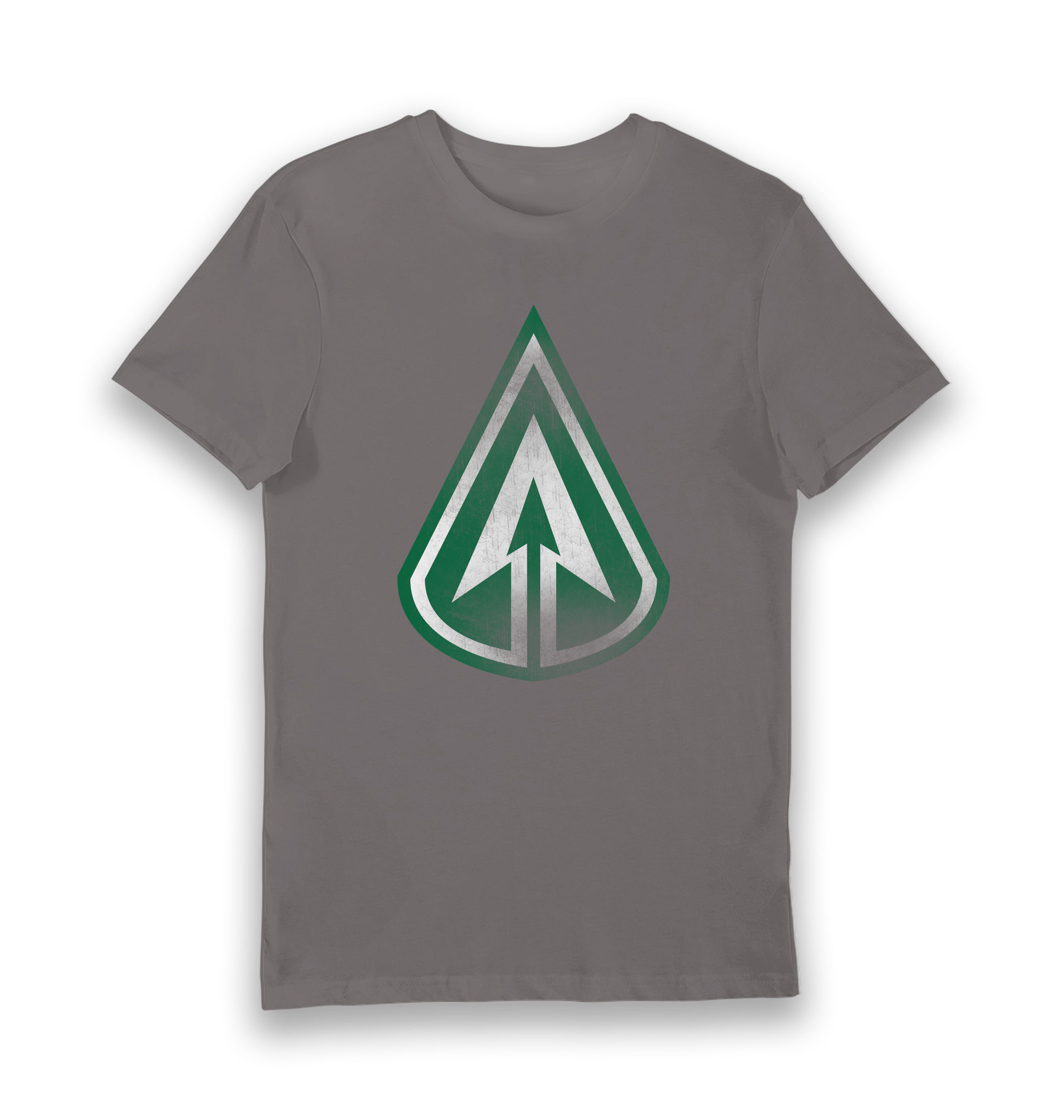 Charcoal Printed T-shirt Front