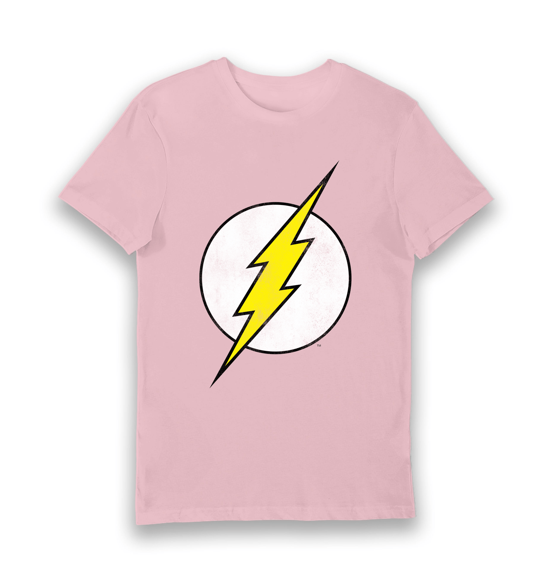 Pink Printed T-shirt Front