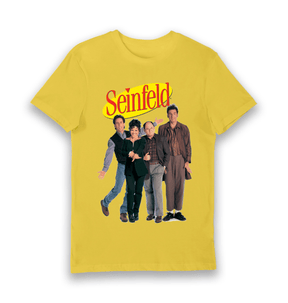 Yellow Printed T-shirt Front