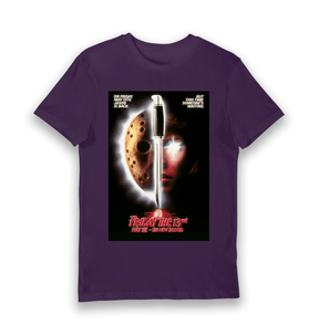 Purple Printed T-shirt Front