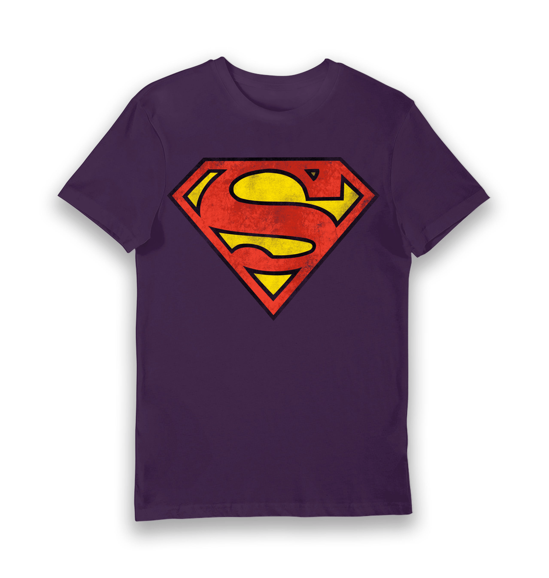 Purple Printed T-shirt Front