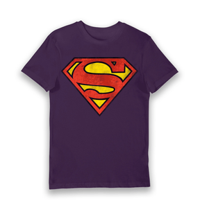 Purple Printed T-shirt Front
