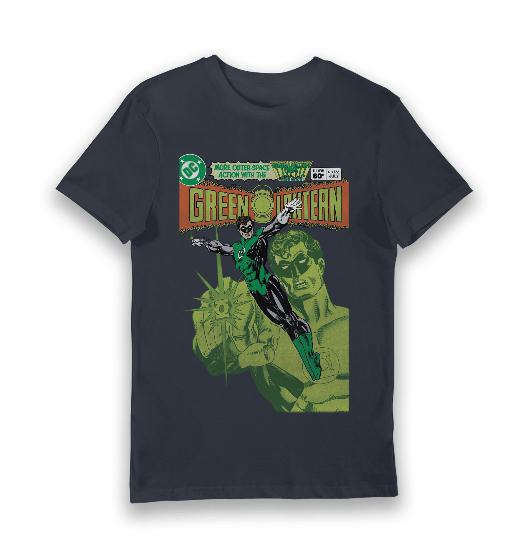 Navy Printed T-shirt Front