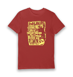 Red Printed T-shirt Front
