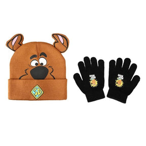 Scooby Doo Beanie and Glove Set with 3D Ears