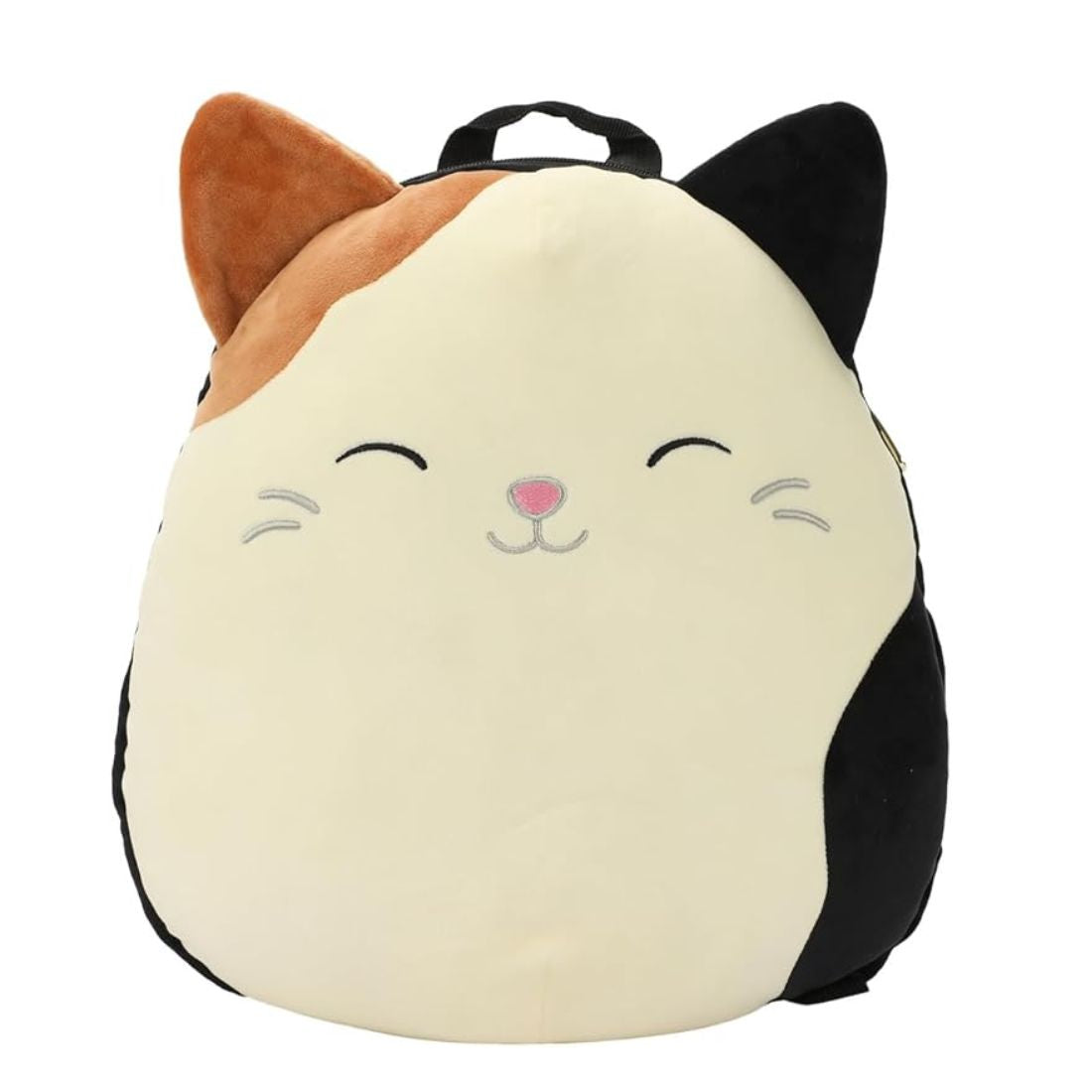 Squishmallows 3D Cam The Cat 14 inch Plush Mini Backpack, Pink, Taglia unica