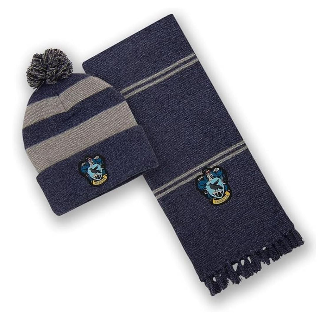 Harry Potter Ravenclaw Adults Hat and Scarf Winter Set