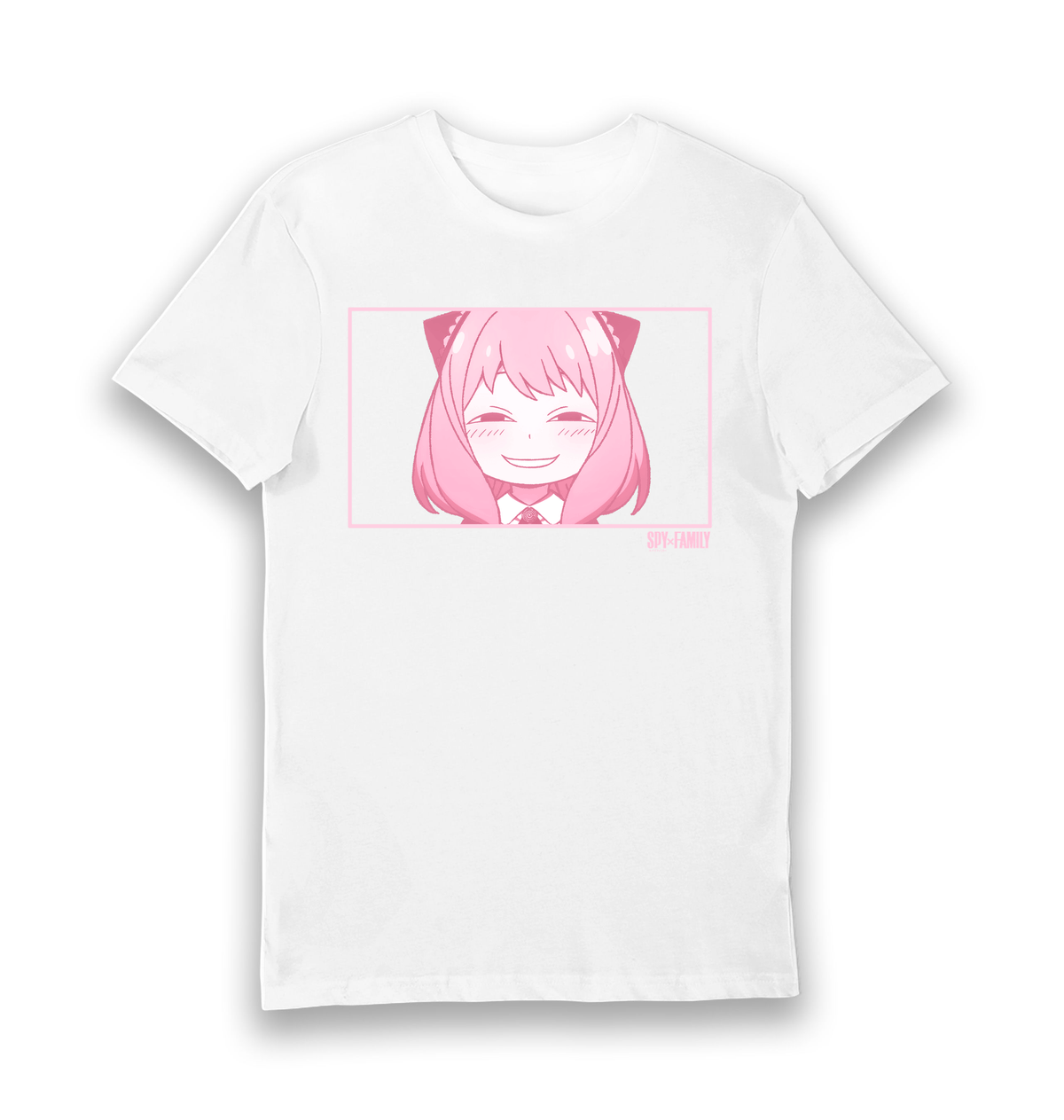 White Printed T-shirt Front
